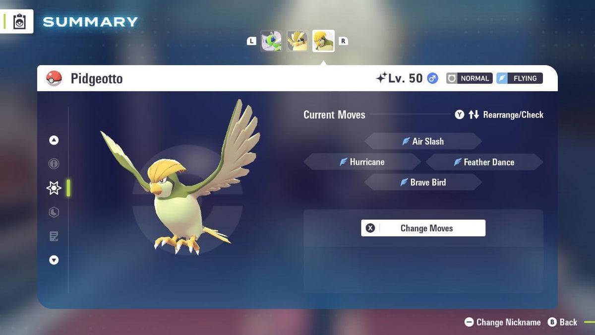 Shiny PIDGEOTTO Pokémon Legends ZA 6IV Competitive Battle Ready - Image 3