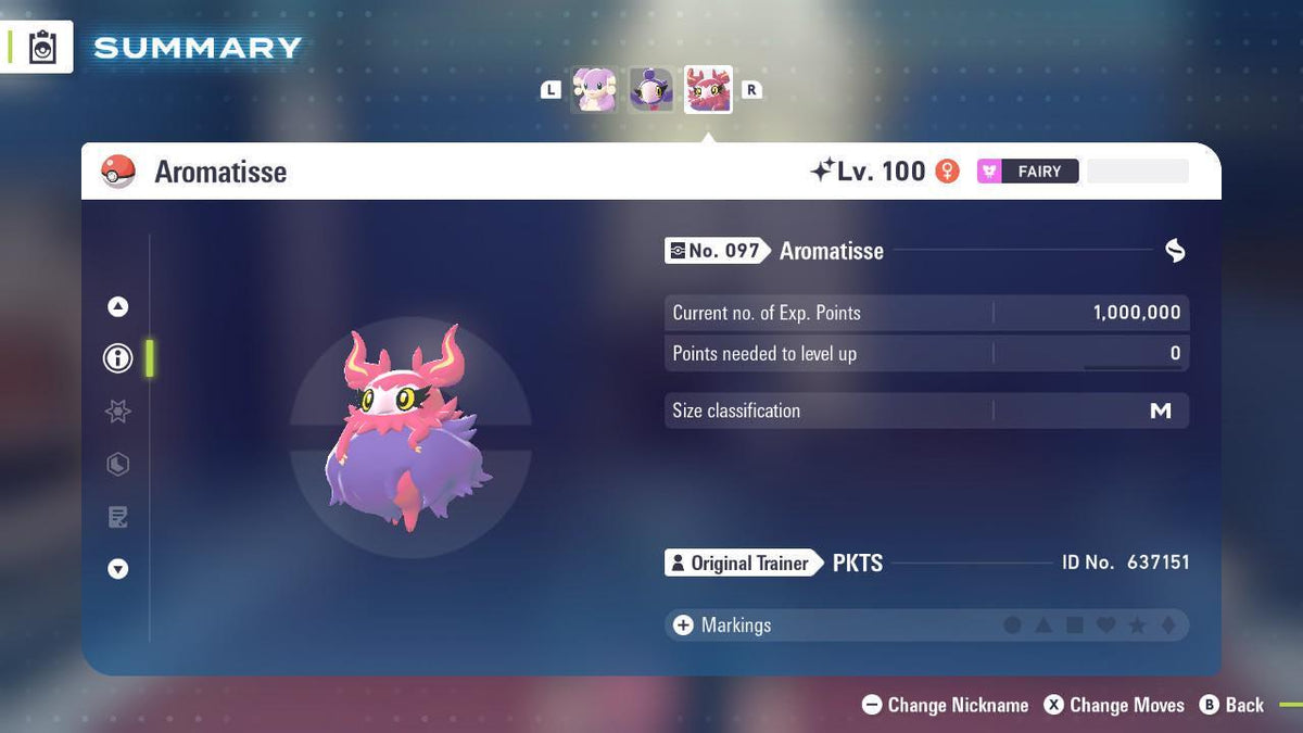 Shiny AROMATISSE Pokémon Legends ZA 6IV Competitive Battle Ready - Image 3
