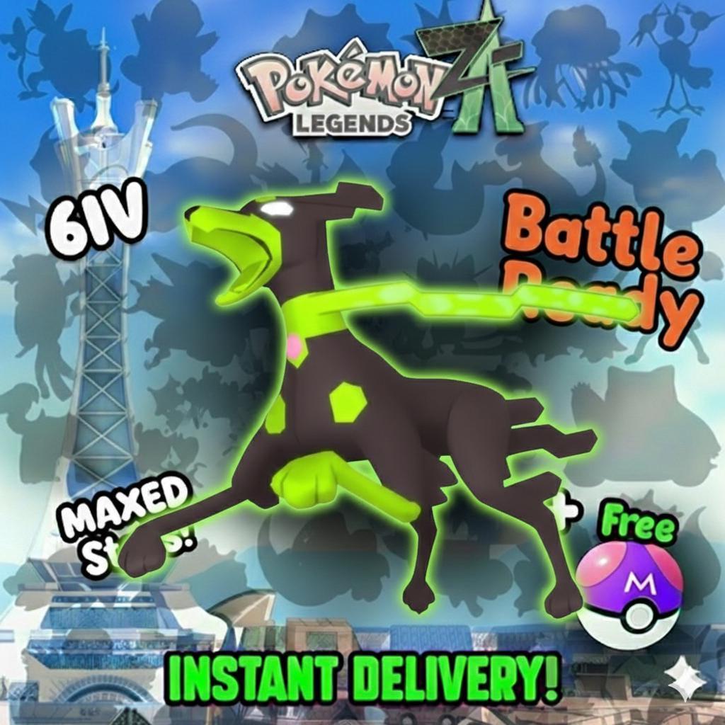 Pokemon Za Non Shiny 6IV 10% ZYGARDE Competitive Battle Ready - Image 1