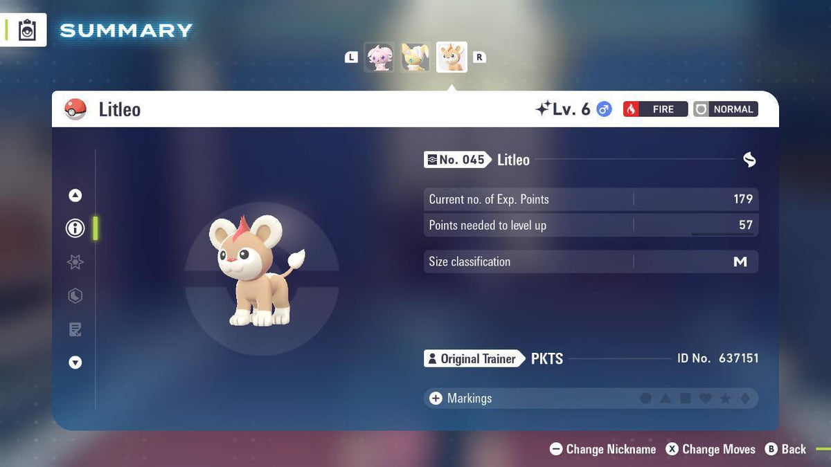 Shiny LITLEO Pokémon Legends ZA 6IV Competitive Battle Ready - Image 2