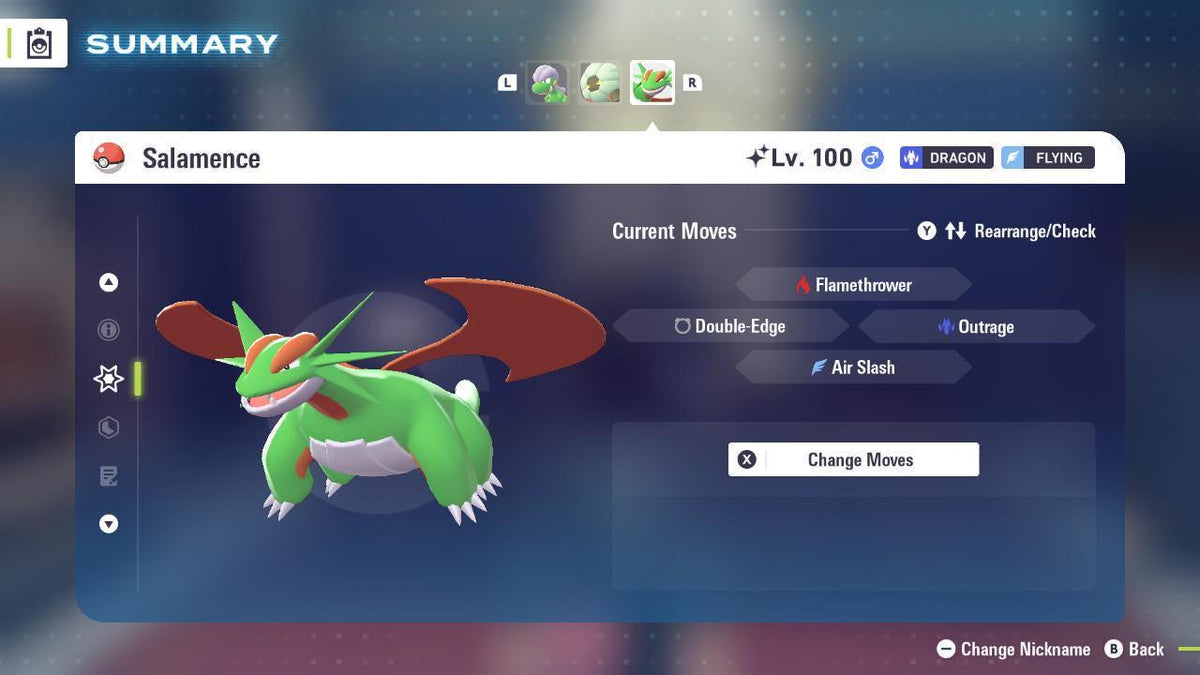 Shiny SALAMENCE Pokémon Legends ZA 6IV Competitive Battle Ready - Image 3