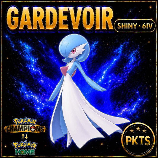 Shiny Gardevoir Pokémon Champions 6IV Competitive Battle Ready - Image 1