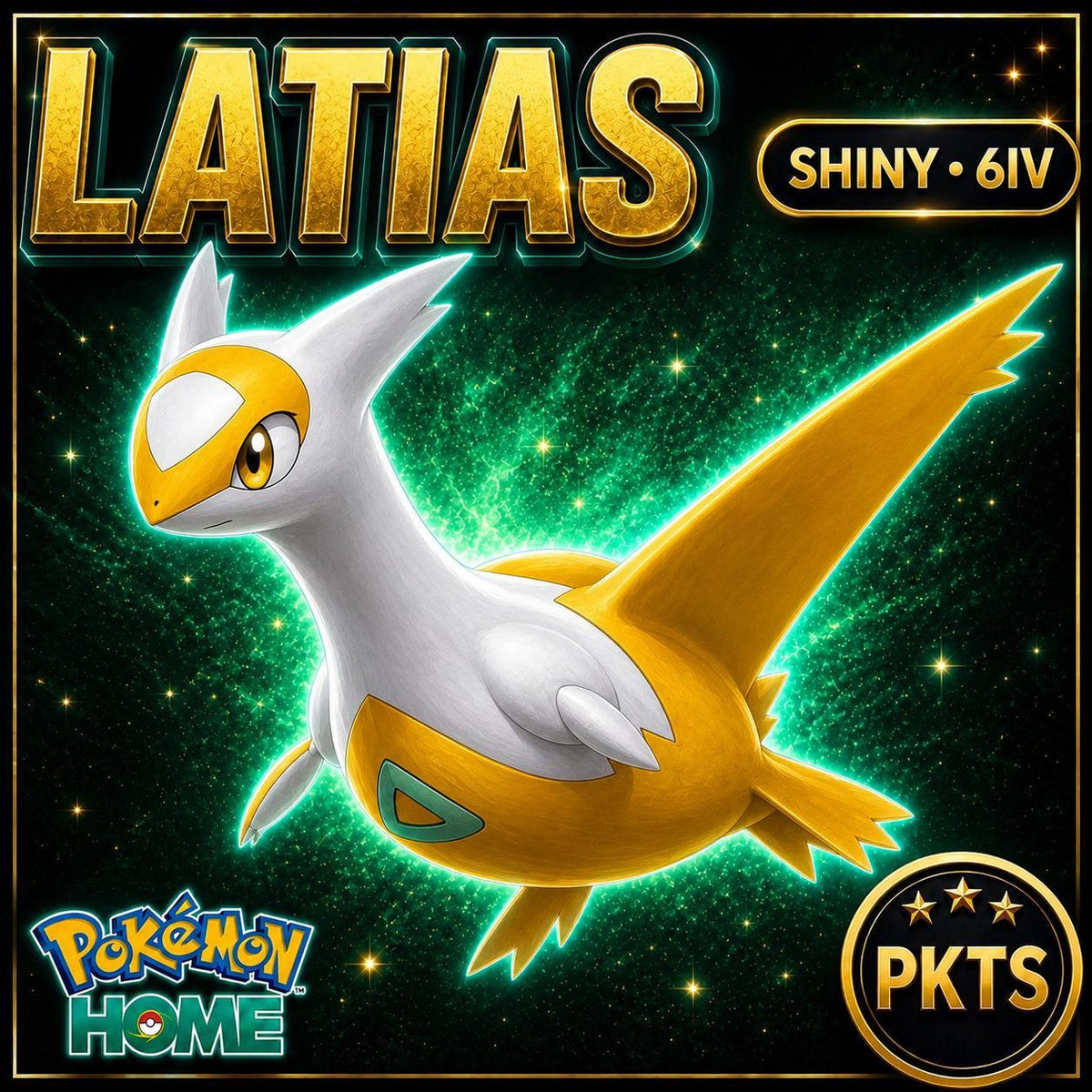Shiny Latias 6IV Pokémon Scarlet Violet Link Trade | PKTS