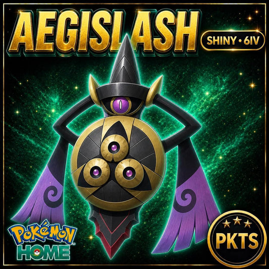 Shiny AEGISLASH Pokémon Legends ZA 6IV Competitive Battle Ready - Image 1