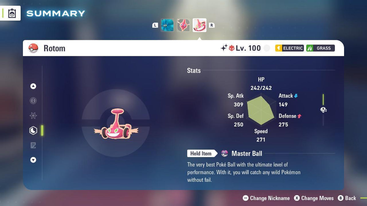 Shiny Alpha Mow Form Rotom 6IV Competitive Battle Ready - Image 2