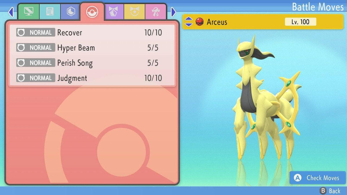 Shiny Arceus Pokemon Brilliant Diamond Shining Pearl 6IV Competitive Battle Ready - Image 2