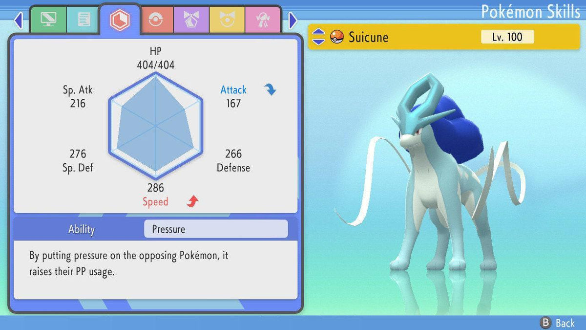 SHINY 6IV SUICUNE Pokemon Brilliant Diamond Shining Pearl 6IV Competitive Battle Ready - Image 4