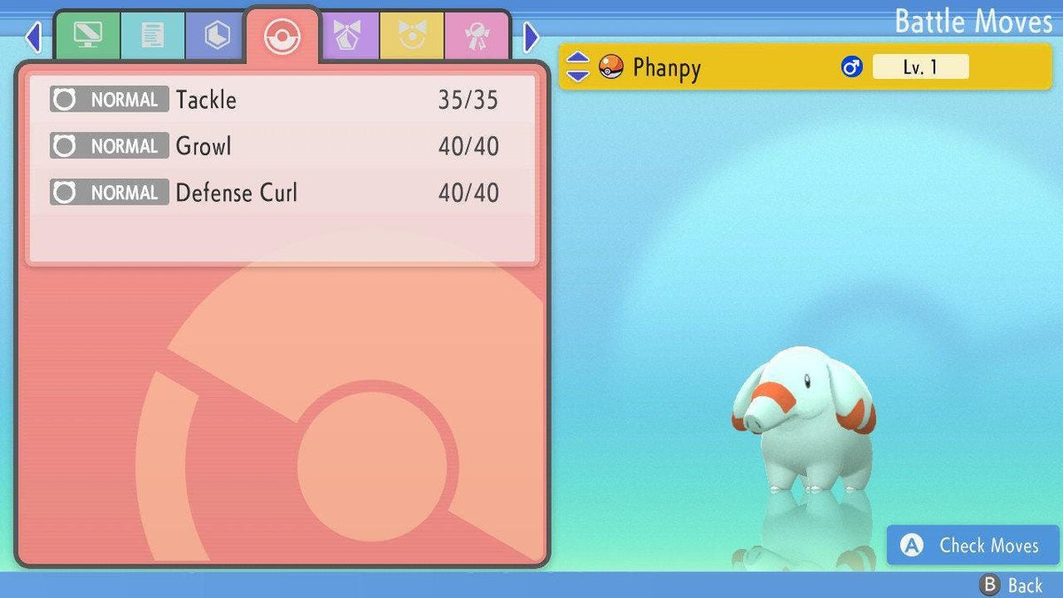SHINY 6IV PHANPY Pokémon Brilliant Diamond and Shining Pearl 6IV Competitive Battle Ready - Image 3