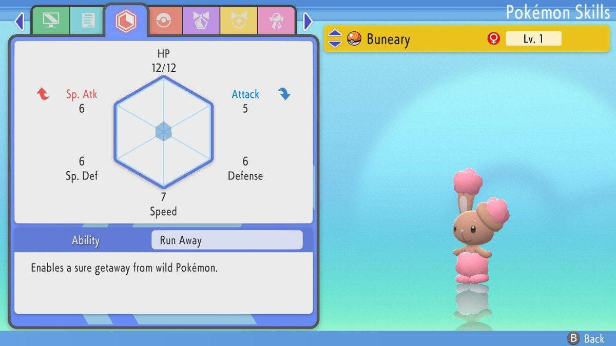 Shiny Buneary 6IV Switch 2 BDSP Pokémon Brilliant Diamond Shining Pearl Battle Ready Pokémon Bonus Gift Fast Delivery - Image 3