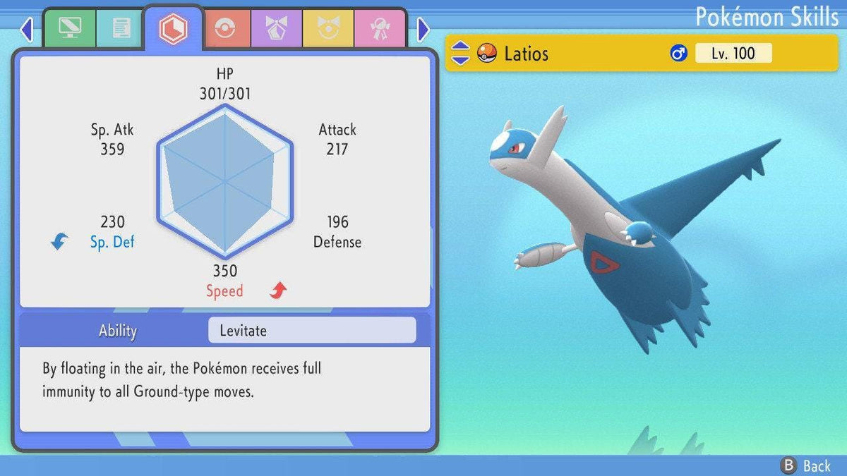 NON SHINY 6IV LATIOS Pokémon Brilliant Diamond and Shining Pearl 6IV Pokemon Competitive Battle Ready + EVs Free Shiny Ev Trained - Image 4