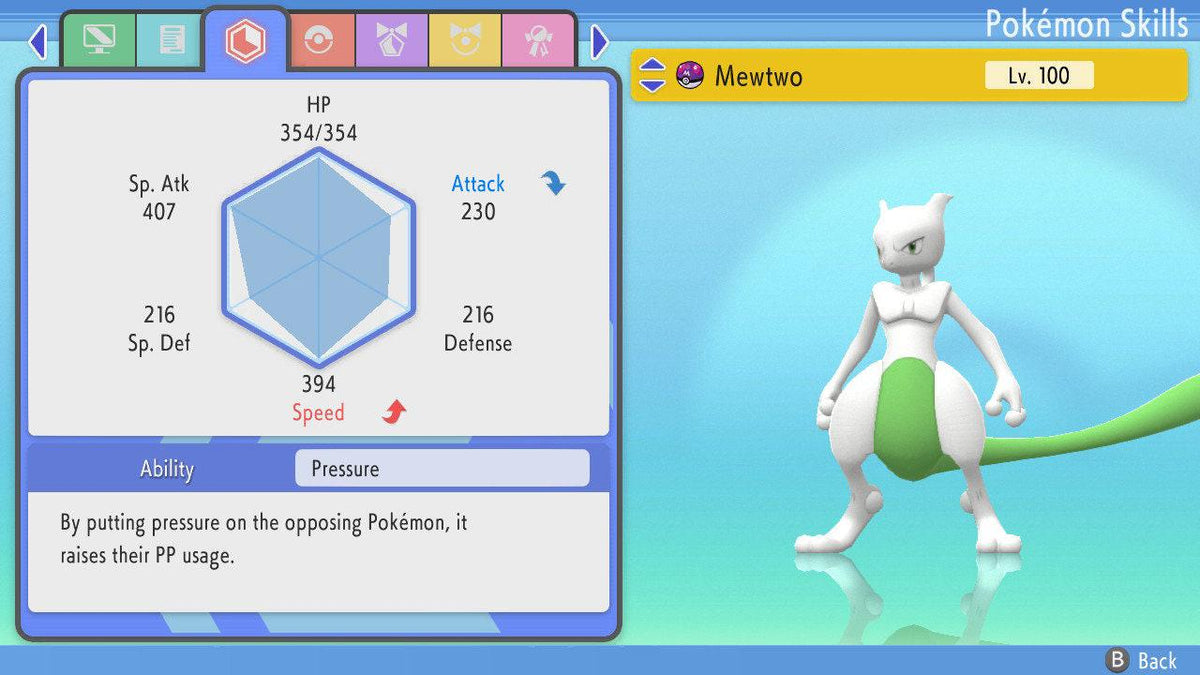 Shiny Mewtwo Pokemon Brilliant Diamond Shining Pearl 6IV Competitive Battle Ready - Image 5