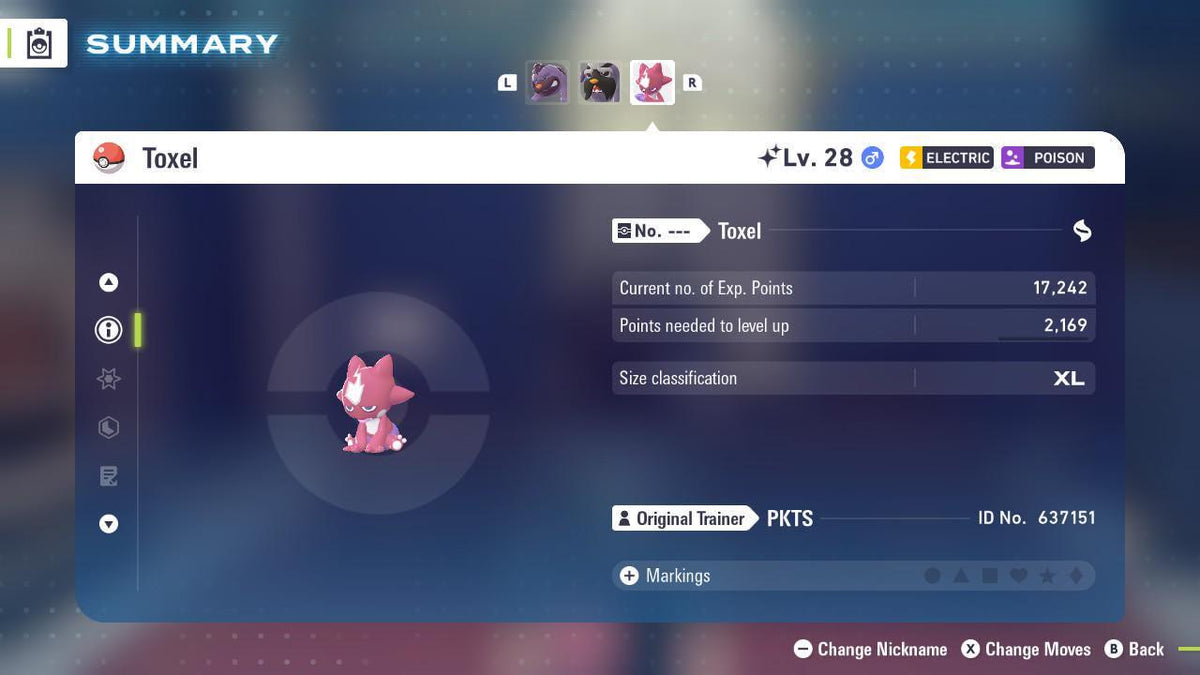 Shiny Toxel Pokemon Legends ZA Mega Dimension DLC 6IV Competitive Battle Ready - Image 2