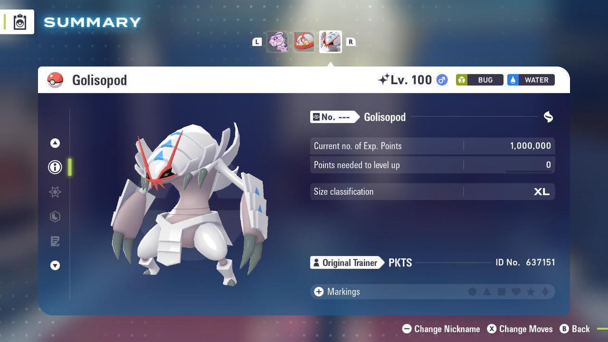 Shiny Golisopod Pokemon Legends ZA Mega Dimension DLC 6IV Competitive Battle Ready - Image 3
