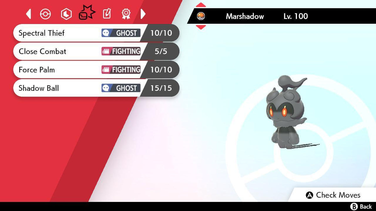 Non Shiny MARSHADOW Pokemon Sword Shield 6IV Competitive Battle Ready - Image 3