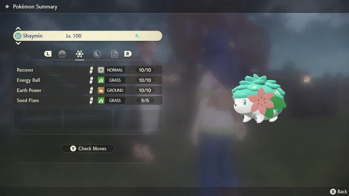 Shiny Shaymin Pokemon Legends Arceus 6IV Competitive Battle Ready - Image 2