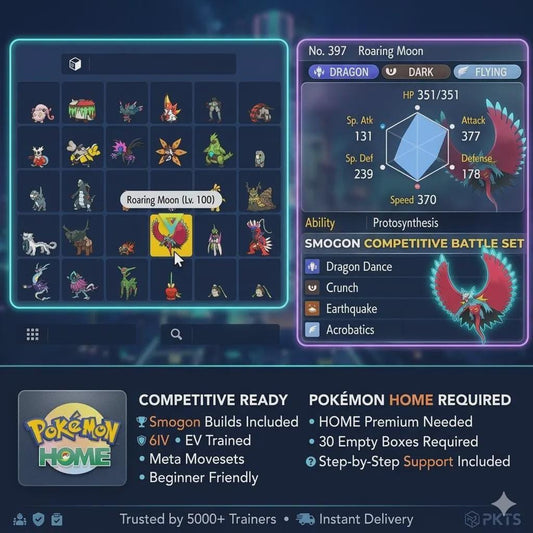 Complete Pokemon Scarlet Violet Pokedex Unlock the Shiny Charm All 930 Pokemon Paldea Kitakami Blueberry Fast Safe Trade - Image 2