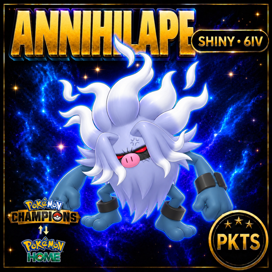 Shiny Annihilape Pokémon Champions 6IV Competitive Battle Ready - Image 1