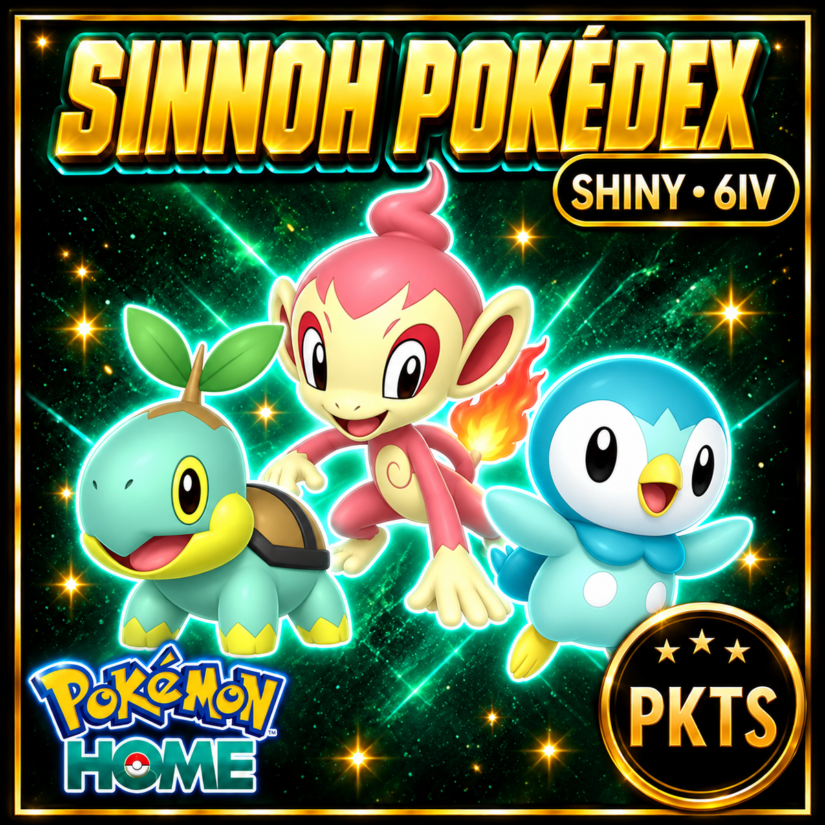 Pokemon HOME 6IV Shiny SINNOH POKEDEX Pokemon Scarlet Violet Pokemon Sword Shield, Pokemon Lets Go, Pokemon BdSp, Pokemon Legends Arceus - Image 1