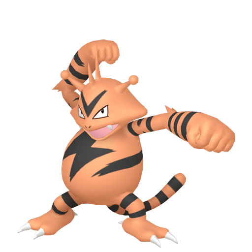 Shiny Electabuzz — neutral Pokémon artwork | PKTS
