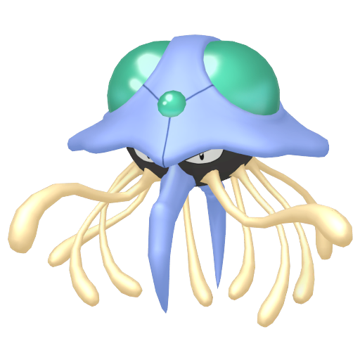 Shiny Tentacruel — neutral Pokémon artwork | PKTS