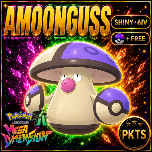 Shiny Amoonguss — Pokémon Legends Z-A Mega Dimension — PKTS product image
