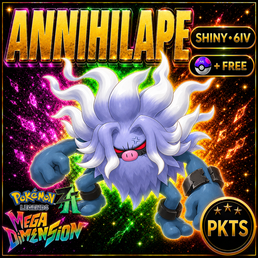 Shiny Annihilape — Pokémon Legends Z-A Mega Dimension — PKTS product image