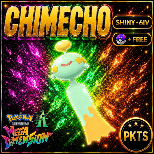 Shiny Chimecho — Pokémon Legends Z-A Mega Dimension — PKTS product image