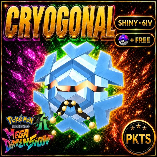 Shiny Cryogonal — Pokémon Legends Z-A Mega Dimension — PKTS product image
