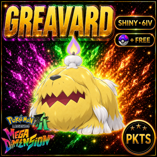 Shiny Greavard — Pokémon Legends Z-A Mega Dimension — PKTS product image