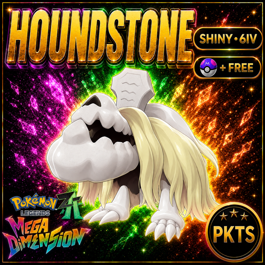 Shiny Houndstone — Pokémon Legends Z-A Mega Dimension — PKTS product image