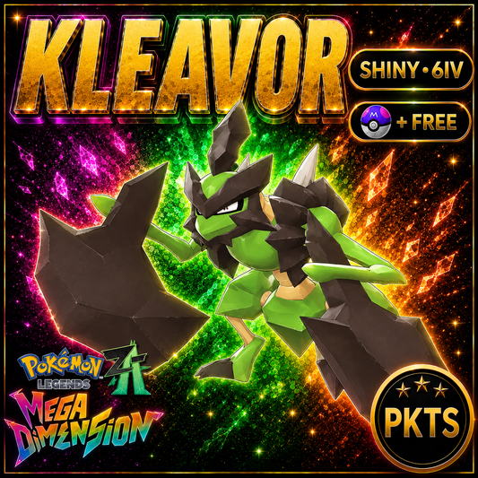 Shiny Kleavor — Pokémon Legends Z-A Mega Dimension — PKTS product image