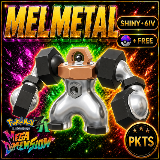 Shiny Melmetal — Pokémon Legends Z-A Mega Dimension — PKTS product image