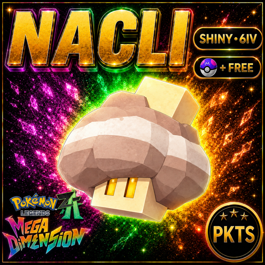 Shiny Nacli — Pokémon Legends Z-A Mega Dimension — PKTS product image