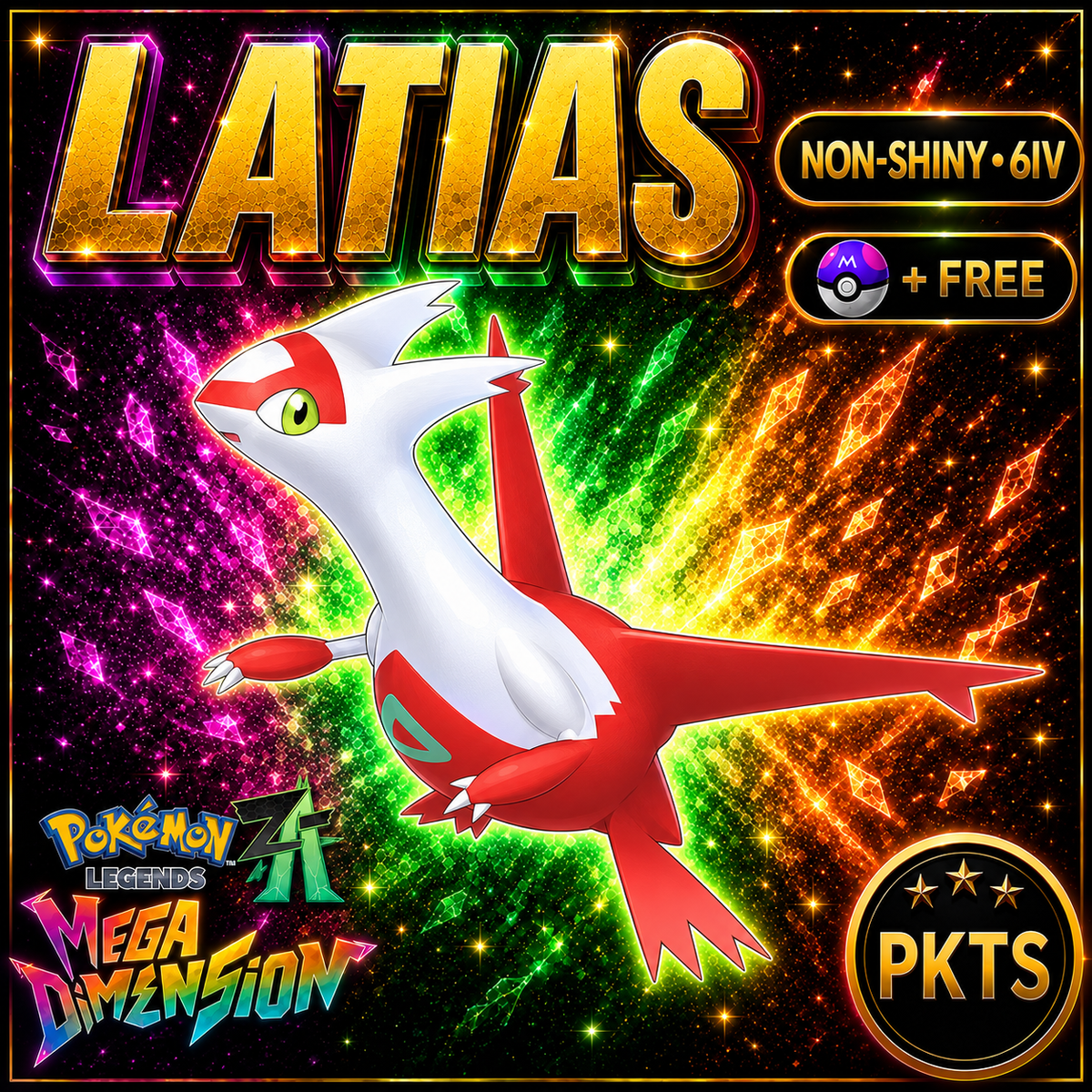 Latias — Pokémon Legends Z-A Mega Dimension — PKTS product image