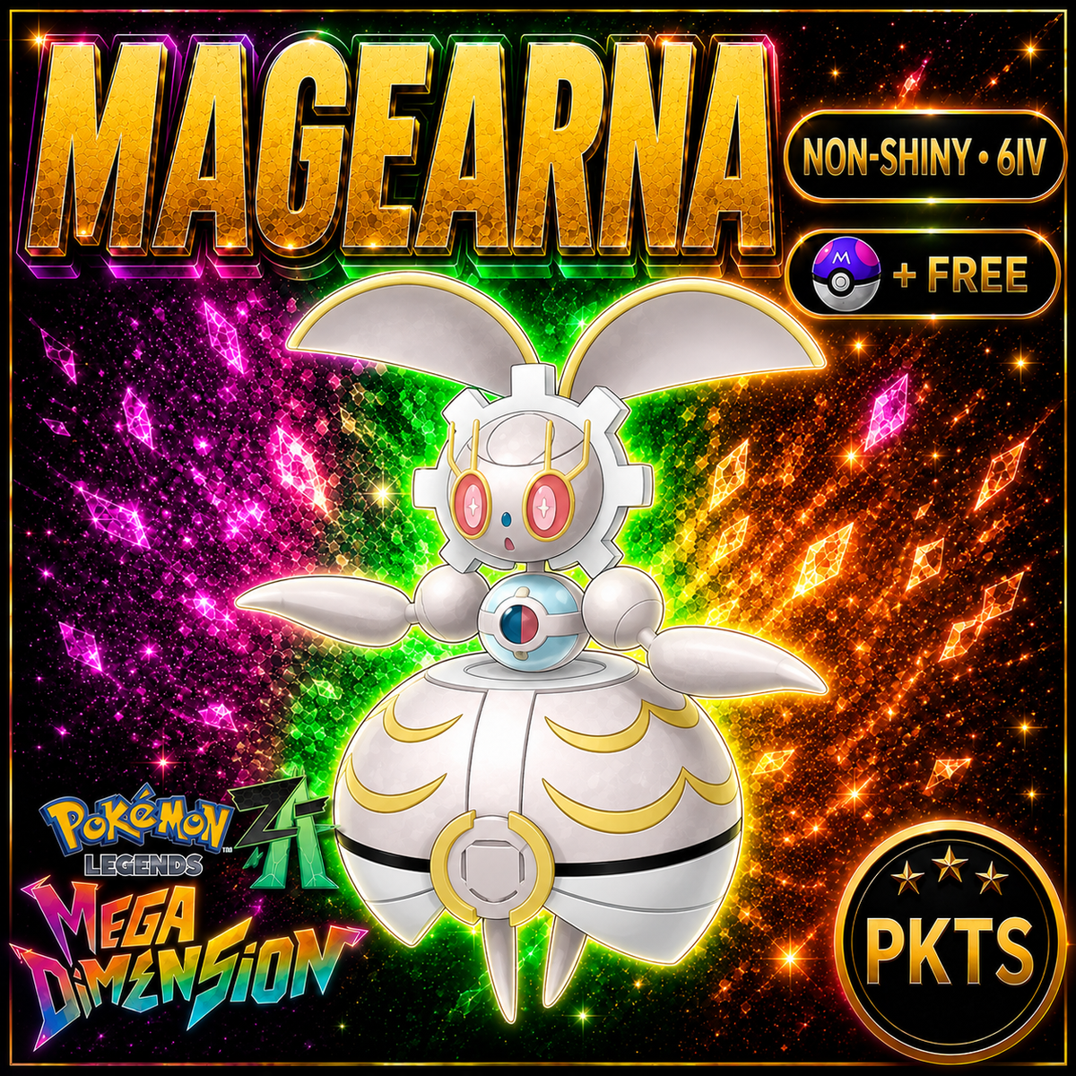 Magearna — Pokémon Legends Z-A Mega Dimension — PKTS product image