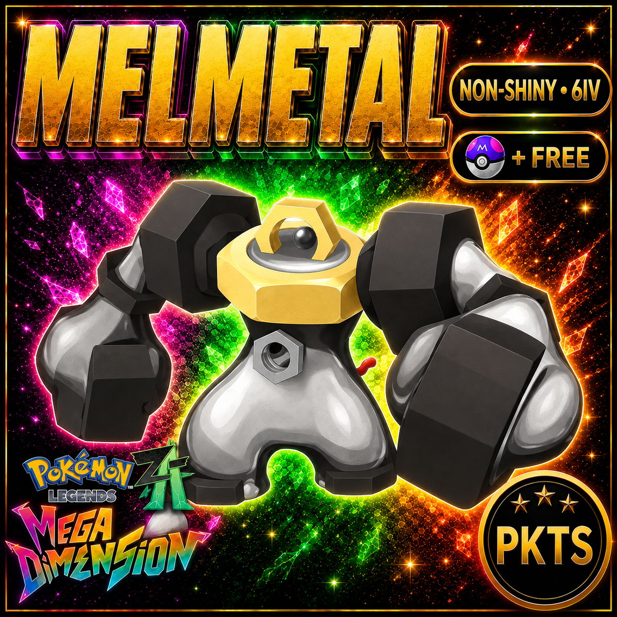 Melmetal — Pokémon Legends Z-A Mega Dimension — PKTS product image