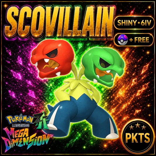 Shiny Scovillain — Pokémon Legends Z-A Mega Dimension — PKTS product image