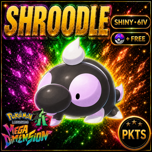 Shiny Shroodle — Pokémon Legends Z-A Mega Dimension — PKTS product image