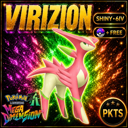 Shiny Virizion — Pokémon Legends Z-A Mega Dimension — PKTS product image
