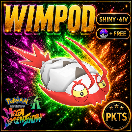 Shiny Wimpod — Pokémon Legends Z-A Mega Dimension — PKTS product image