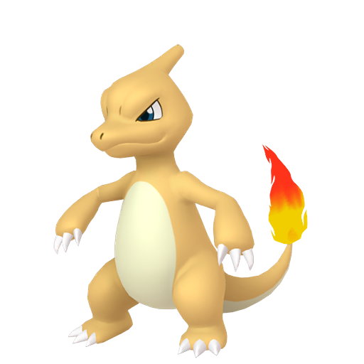 Shiny Charmeleon — neutral Pokémon artwork | PKTS