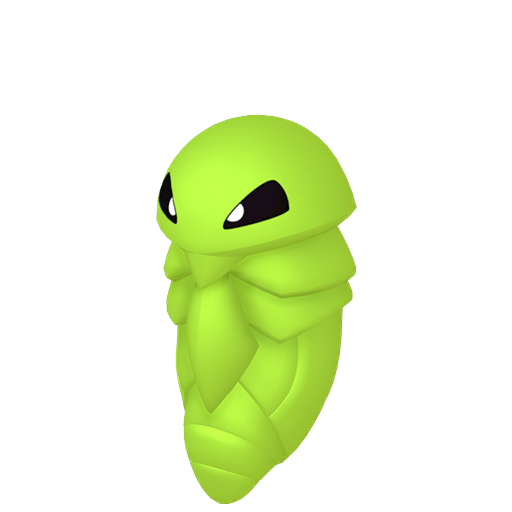 Shiny Kakuna — neutral Pokémon artwork | PKTS