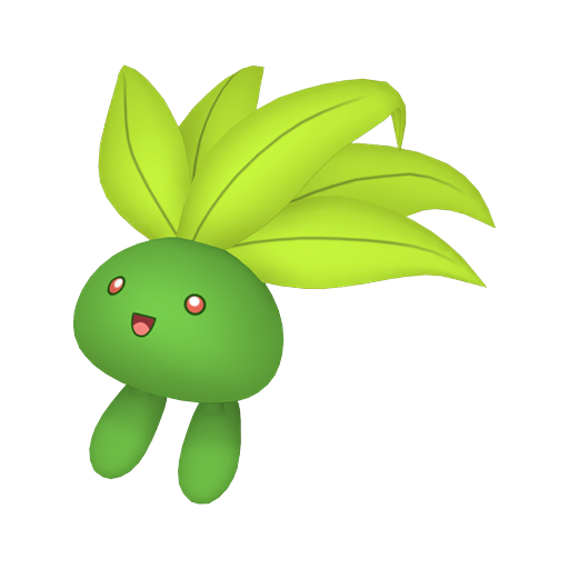 Shiny Oddish — neutral Pokémon artwork | PKTS