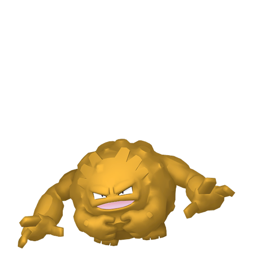 Shiny Graveler — neutral Pokémon artwork | PKTS
