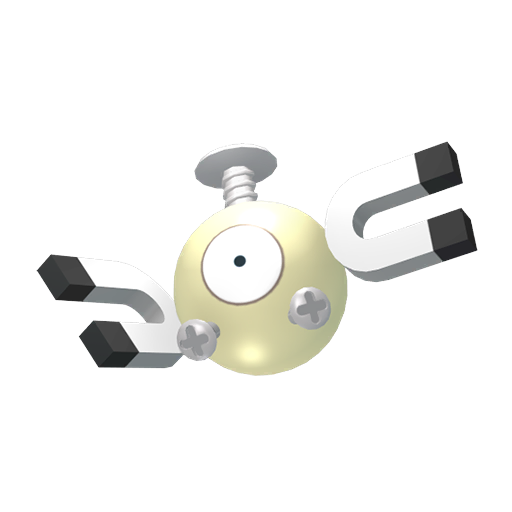 Shiny Magnemite — neutral Pokémon artwork | PKTS