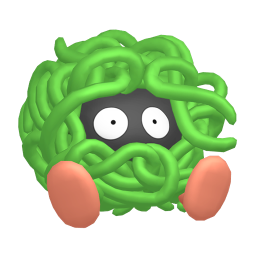 Shiny Tangela — neutral Pokémon artwork | PKTS