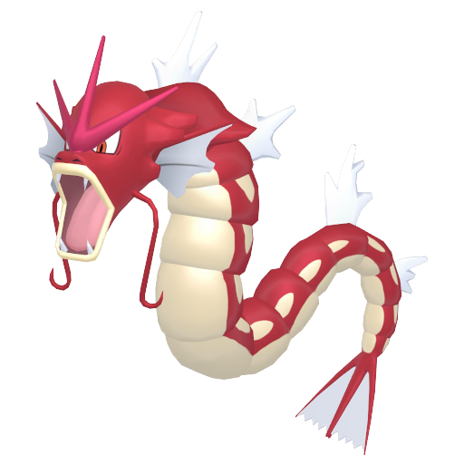 Shiny Gyarados — neutral Pokémon artwork | PKTS