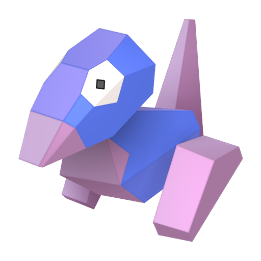Shiny Porygon — neutral Pokémon artwork | PKTS