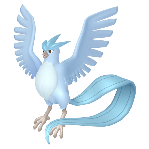 Shiny Articuno — neutral Pokémon artwork | PKTS