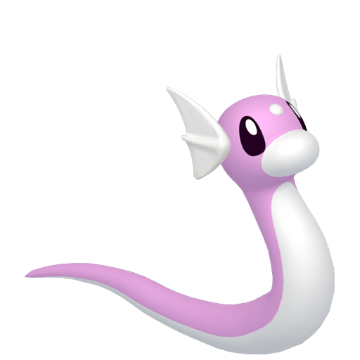 Shiny Dratini — neutral Pokémon artwork | PKTS